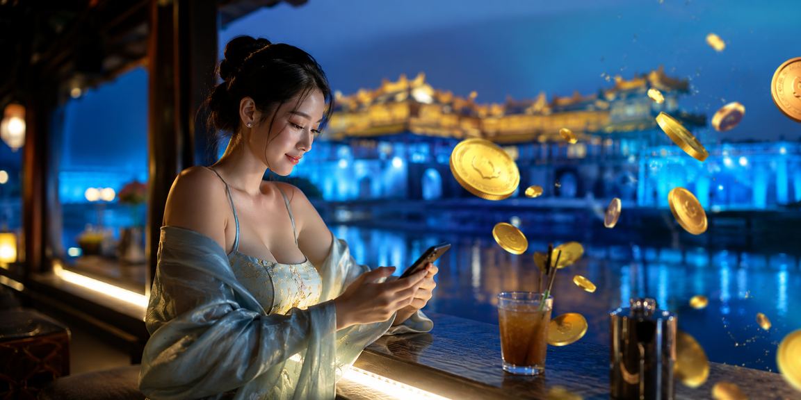 Người dùng tại Huế kiểm tra cấp độ VIP và điểm tích lũy trên điện thoại di động